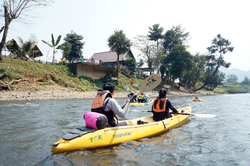 송 강 카약킹&튜빙